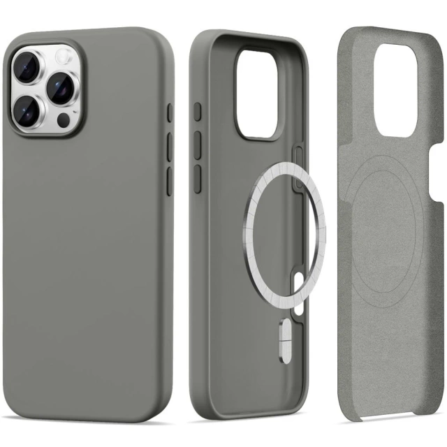 Etui do iPhone 16 Pro Max Tech-Protect Silikon MagSafe Matte Clay