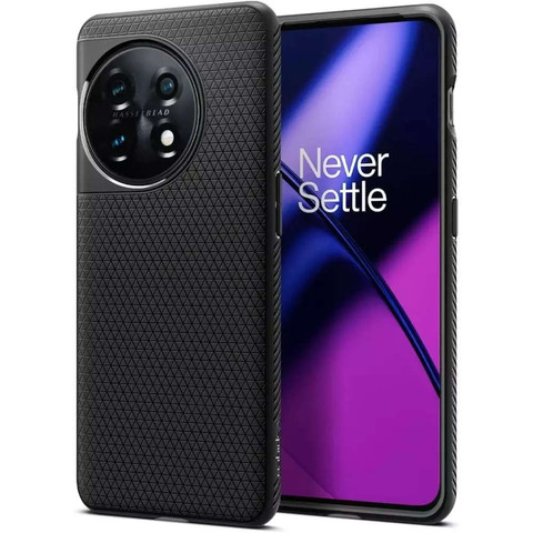 Etui ochronne na telefon Spigen Liquid Air obudowa do OnePlus 11 5G Matte Black