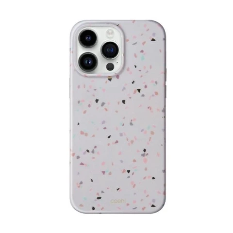 UNIQ Coehl Terrazzo Hülle für iPhone 14 Pro 6.1" Sand/Sandstein