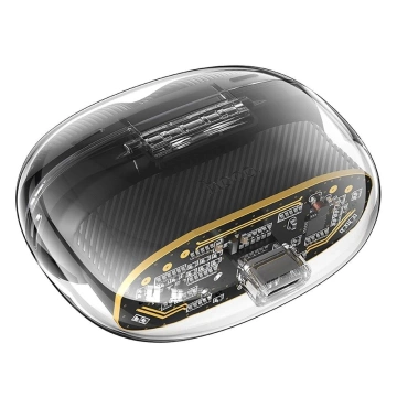 HOCO EW54 TWS Kabellose Bluetooth-Kopfhörer – Schwarz mit Ladeetui