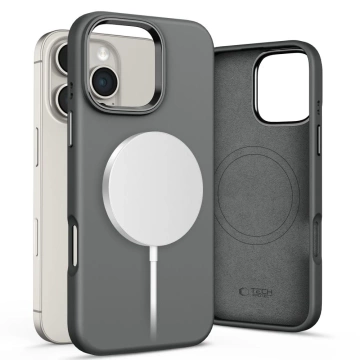 Etui Tech-Protect Silikon Pure MagSafe iPhone 16 Pro Clay
