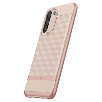 Eingebaut in Spigen Caseology Parallax für Samsung Galaxy S21 FE Indi Pink