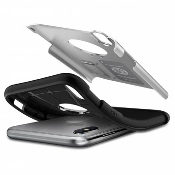 Spigen Slim Armor Handyhülle für iPhone Xs Max Silber