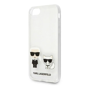 Handyschutzhülle Karl Lagerfeld KLHCI8CKTR für Apple iPhone 7/8/ SE 2020/2022 Hardcase Transparent Karl