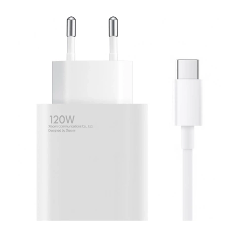 Xiaomi 120W GaN Super Fast Charger mit USB-C Kabel für Smartphone und Laptop
