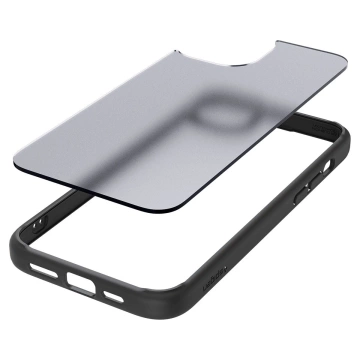 Etui Spigen Ultra Hybrid, frost black für das iPhone 15 Plus