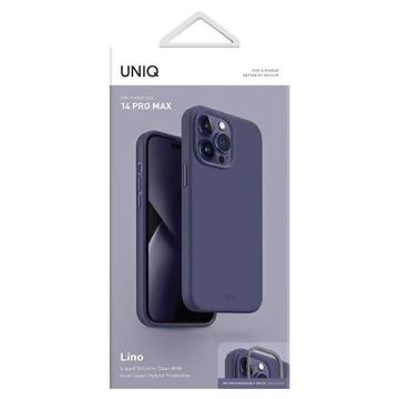 UNIQ Case Lino Case für iPhone 14 Pro Max 6.7" lila/lila Abb