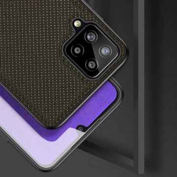 Dux Ducis Fino Schutzhülle mit Nylonbezug für Samsung Galaxy A22 4G grün