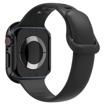 Apple Watch 10 Hülle (46 mm) Schwarz Spigen Thin Fit