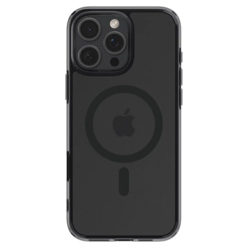 Spigen Ultra Hybrid „T“ Mag MagSafe iPhone 16 Pro Hülle Frost Schwarz