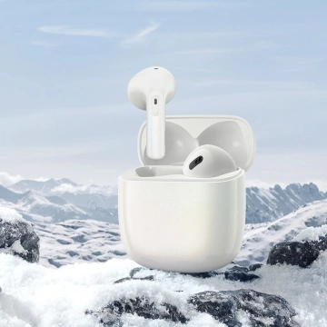 Kabelloser Bluetooth 5.2 TWS Baseus Storm 3 Kopfhörer mit ANC weiß