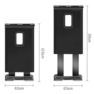 Universal-Autohalterung Alogy für Windschutzscheibe, Armaturenbrett für Tablet-Telefon 11 "Schwarz