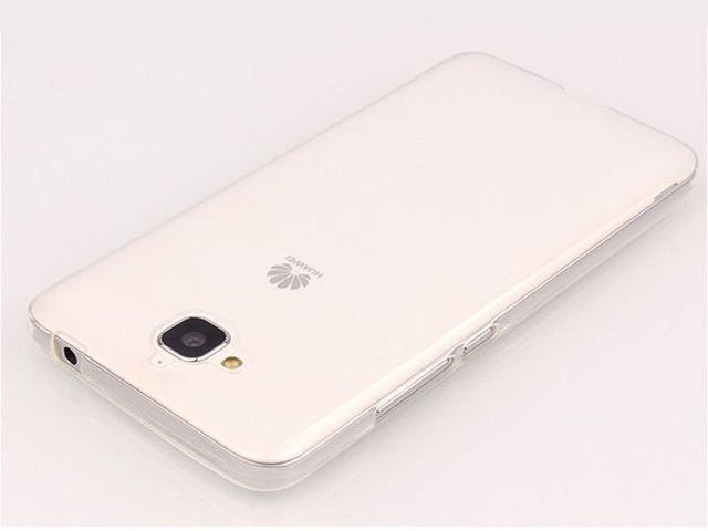 Etui silikonowe Alogy obudowa case do Huawei Y5 Y6 2017 przezroczyste