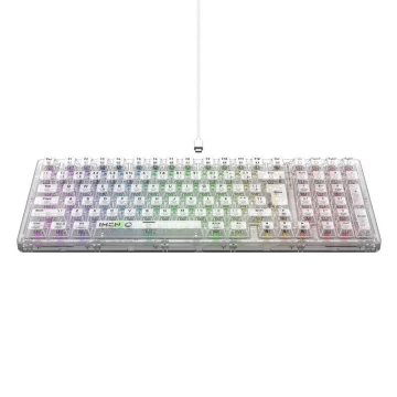 Havit KB875L mechanische Gaming-Tastatur, transparent