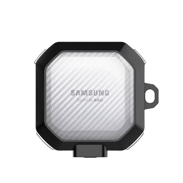 X-Carbo Schutzhülle für Samsung Galaxy Buds Fe / 2 Pro / 2 / Live / Pro Schwarz