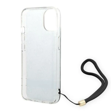 Etui Guess GUOHCP14MH4STK do Apple iPhone 14 Plus 6,7" czarny/black hardcase 4G Print Strap