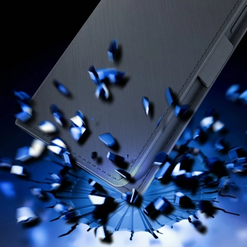 3mk Wallet Case™ für iPhone SE 4 2025 /16e Schwarz