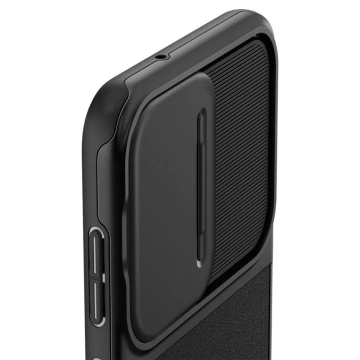 Etui Spigen Optic Armor für Samsung Galaxy S23 Schwarz