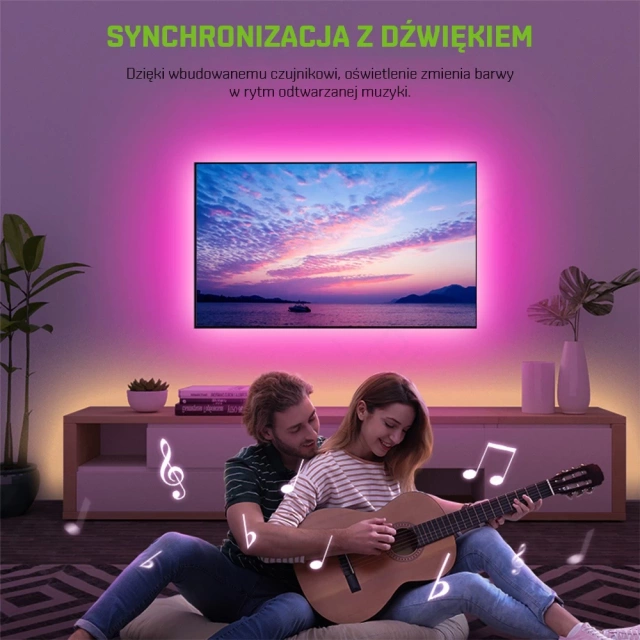 GOSUND Inteligentna taśma LED RGB SL3 10m 