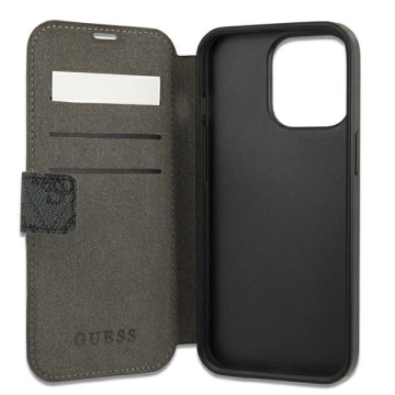 Etui Guess GUBKP13X4GMGGR für iPhone 13 Pro Max 6,7" Buch 4G Big Metal Logo
