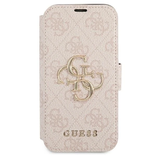 Etui Guess GUBKP13X4GMGPI für iPhone 13 Pro Max 6,7" Buch 4G Big Metal Logo