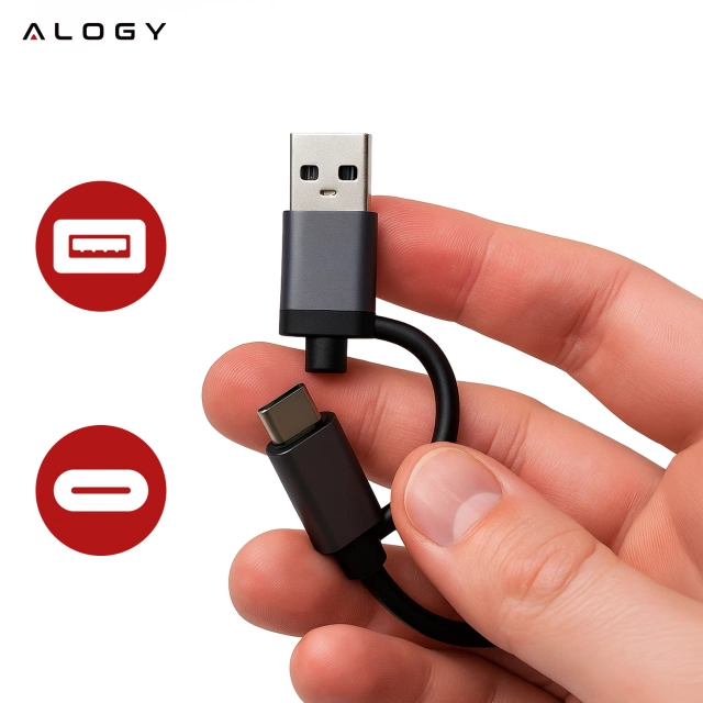 Hub 7w1 USB-C z USB 3.0 do 7x USB-A (1x3.0 + 6x2.0) – Alogy MultiHub™ Do Notebooka Laptopa