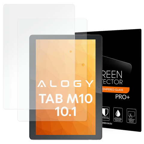 Gehärtetes Glas x2 Alogy 9H für Lenovo Tab M10 10.1 TB-X605 / TB-X505