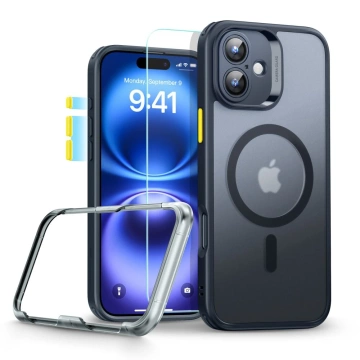 Etui ESR Classic Pro Set MagSafe iPhone 16 Czarny Frosted