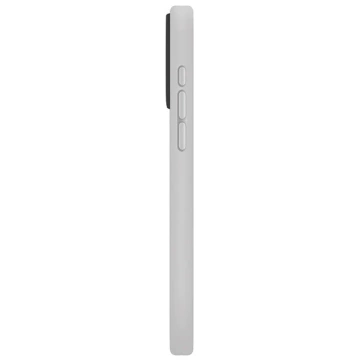 Etui UNIQ Lino Hue für iPhone 15 Pro Max 6,7" Magclick Charging jasnoszary/kreidegrau