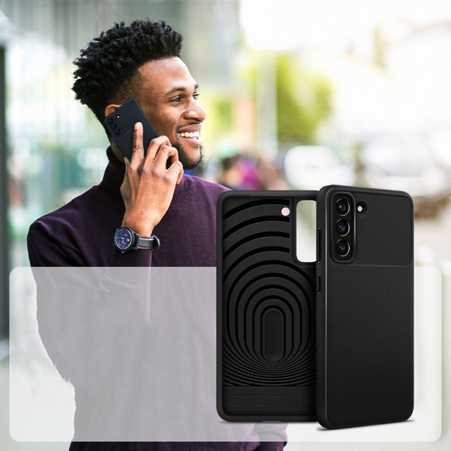Etui na telefon Spigen Caseology Vault do Samsung Galaxy S21 FE Matte Black