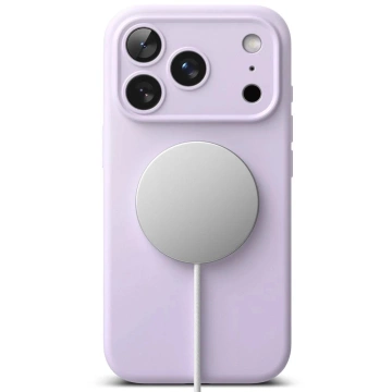 Etui do iPhone 17 Pro Ringke Silicone Magnetic MagSafe Fioletowe