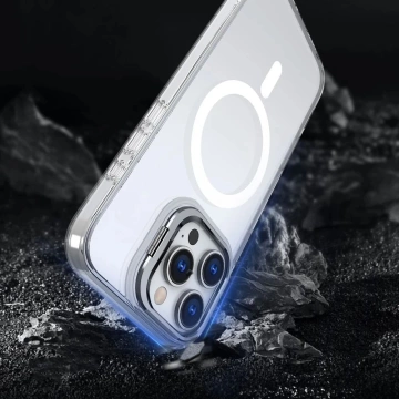 Hülle für das iPhone 16 Pro Max MagStand MagSafe-Telefon Klar