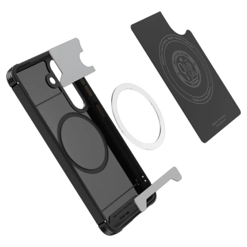 Etui für Samsung Galaxy S25 Mattschwarz Spigen Core Armor Mag MagSafe