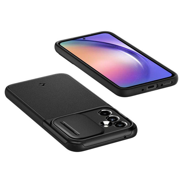 Etui ochronne na telefon Spigen Optik Armor obudowa do Samsung Galaxy A54 5G Black czarne