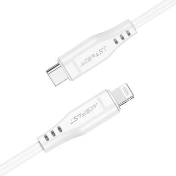 Acefast Kabel MFI USB Typ C - Lightning 1,2m, 30W, 3A schwarz (C3-01 schwarz)