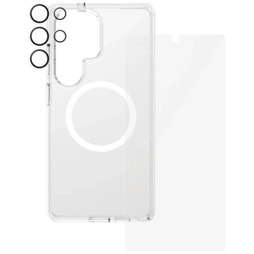 CARE Flagship 3in1 Kit für Samsung Galaxy S25 Ultra Hülle Glashalter