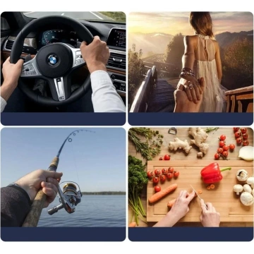 Uchwyt na szyje do Telefonu AC100 Magnetic Magsafe Neck Holder Black