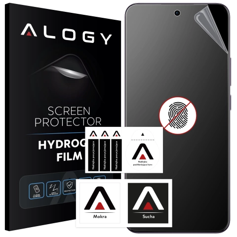 Folia "MATOWA" do Oppo Reno12 F 5G / 12 FS 5G Hydrożelowa Alogy HydroSkin Matte Pro™ na ekran do etui "BEZ ODCISKU PALCÓW"