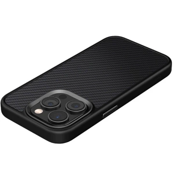 Etui do iPhone 15 Pro UNIQ Keva Black MagSafe