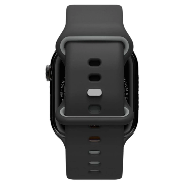 Pasek Spigen Nano Pop do Apple Watch 44/45/46/49 mm Czarno-Szary