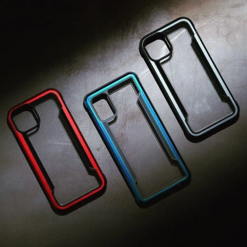 Raptic Shield Case iPhone 14 gepanzerte Hülle blau