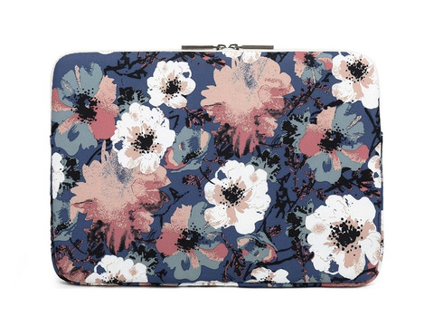 Canvaslife Pouch Laptoptasche 14 für MacBook Air / Pro Blau Camellia