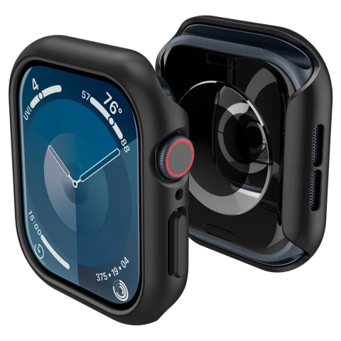 ETUI DO APPLE WATCH 10 (46MM) CZARNE SPIGEN THIN FIT