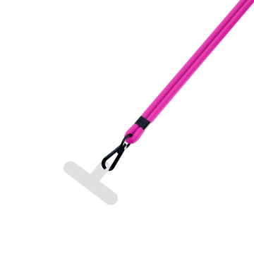Universelles Smartphone-Lanyard 3mk EasyClip Pink (schwarz)