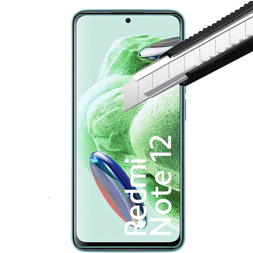 Szkło hartowane na ekran telefonu Glass PRO+ do Xiaomi Redmi Note 12 4G / LTE Black