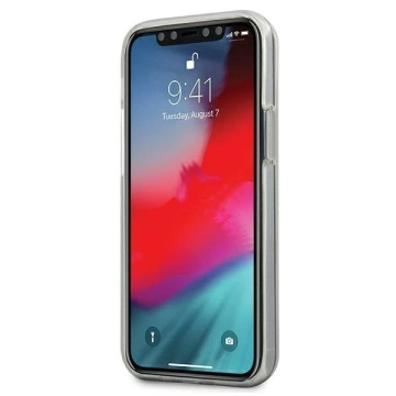 Etui ochronne Mercedes MEHCP12SCLGBL do Apple iPhone 12 Mini 5,4" niebieski/blue hardcase Transparent Line