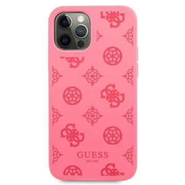 Guess GUHCP12LLSPEFU iPhone 12 Pro Max 6,7" fuksja/fushia hard case Peony Collection