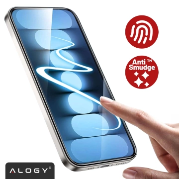 Hybridglas für Realme 11 Pro 5G / Pro Plus Displayschutzfolie Alogy Flexi Glass 9H Hüllenfreundlicher flacher Displayschutz