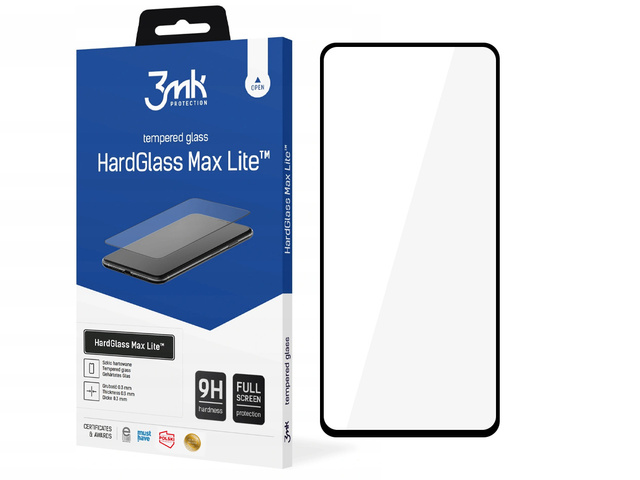 3mk Szkło hartowane HardGlass Max Lite do Galaxy S20 FE 5G/ S20 Lite Black