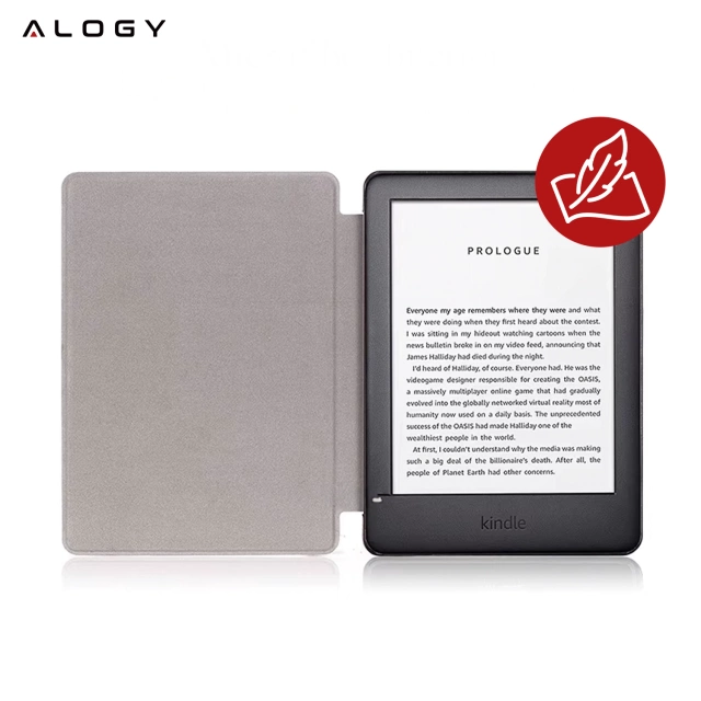 Etui ochronne na czytnik E-Book Alogy ProBook Cover obudowa do Kindle Paperwhite 6 2024 Czarne